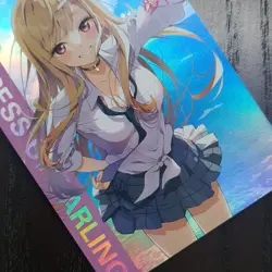 MY DRESS UP DARLING Kitagawa Marin School Uniform HoloFoil ACG Card C522 - Image 3