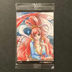Y1451 Shirahoshi SR Holo Japanese One Piece Wafer Card Sealed - Image 1