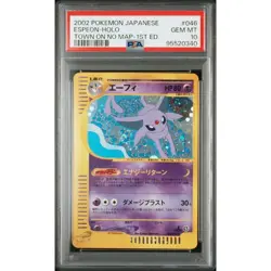 PSA 10 Espeon 046/092 e Series Holo 1st ED Town On No Map Pokemon Card Japanese - Image 2