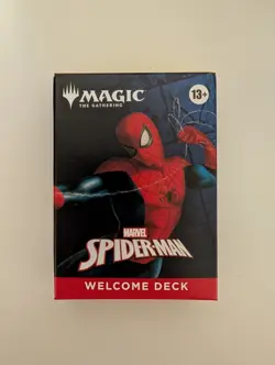 WHITE MTG Marvel Spiderman Welcome Deck - SDCC 2025 Magic The Gathering - Image 1