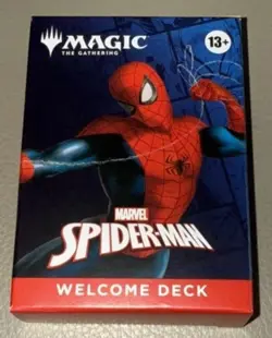 WHITE MTG Marvel Spiderman Welcome Deck - SDCC 2025 Magic The Gathering - Image 1