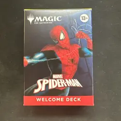 WHITE MTG Marvel Spiderman Welcome Deck - SDCC 2025 Magic The Gathering - Image 1