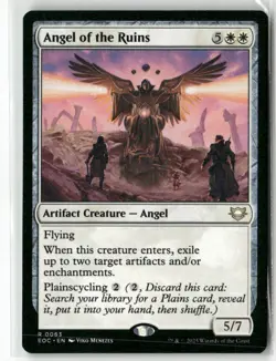 Angel of the Ruins 63 NM MTG Commander: Edge of Eternities Magic - Image 1