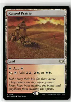 Rugged Prairie 174 NM MTG Commander: Edge of Eternities Magic - Image 1