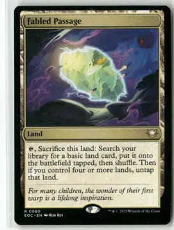 Fabled Passage 60 NM MTG Commander: Edge of Eternities Magic - Image 1