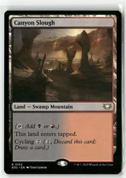 Canyon Slough 152 NM MTG Commander: Edge of Eternities Magic - Image 1