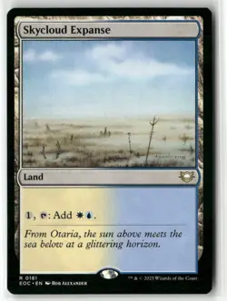 Skycloud Expanse 181 NM MTG Commander: Edge of Eternities Magic - Image 1