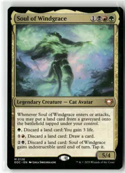 Soul of Windgrace 126 NM MTG Commander: Edge of Eternities Magic - Image 1