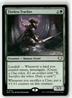 Tireless Tracker 110 NM MTG Commander: Edge of Eternities Magic - Image 1