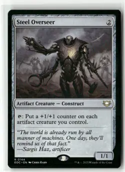 Steel Overseer 144 NM MTG Commander: Edge of Eternities Magic - Image 1