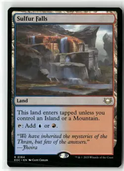 Sulfur Falls 184 NM MTG Commander: Edge of Eternities Magic - Image 1