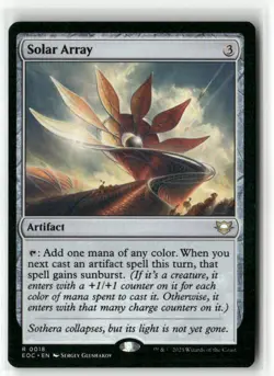 Solar Array 18 NM MTG Commander: Edge of Eternities Magic - Image 1
