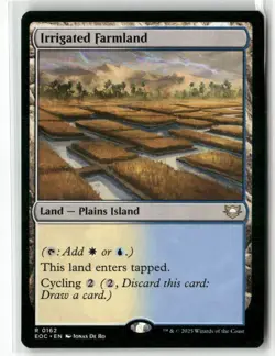 Irrigated Farmland 162 NM MTG Commander: Edge of Eternities Magic - Image 1