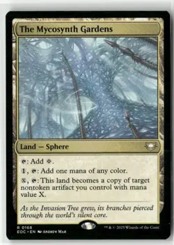 The Mycosynth Gardens 168 NM MTG Commander: Edge of Eternities Magic - Image 1