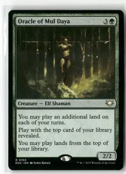 Oracle of Mul Daya 102 NM MTG Commander: Edge of Eternities Magic - Image 1