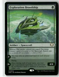 Exploration Broodship 14 NM MTG Commander: Edge of Eternities Magic - Image 1