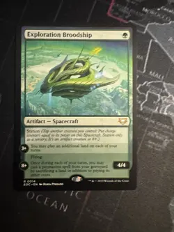 Exploration Broodship 14 NM MTG Commander: Edge of Eternities Magic - Image 1
