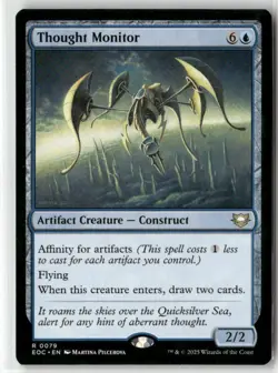 Thought Monitor 79 NM MTG Commander: Edge of Eternities Magic - Image 1