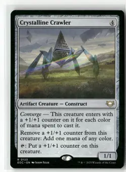 Crystalline Crawler 133 NM MTG Commander: Edge of Eternities Magic - Image 1