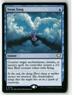Swan Song 46 NM MTG Commander: Edge of Eternities Magic - Image 1