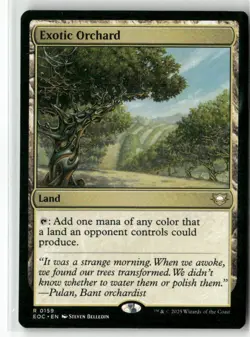 Exotic Orchard 159 NM MTG Commander: Edge of Eternities Magic - Image 1
