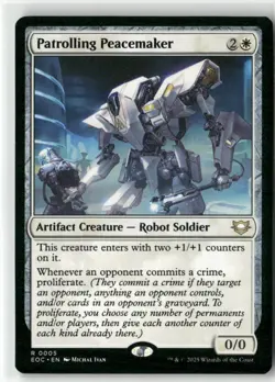Patrolling Peacemaker 05 NM MTG Commander: Edge of Eternities Magic - Image 1