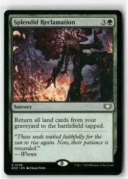 Splendid Reclamation 108 NM MTG Commander: Edge of Eternities Magic - Image 1