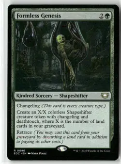 Formless Genesis 96 NM MTG Commander: Edge of Eternities Magic - Image 1