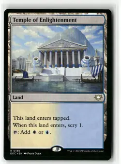 Temple of Enlightenment 186 NM MTG Commander: Edge of Eternities Magic - Image 1