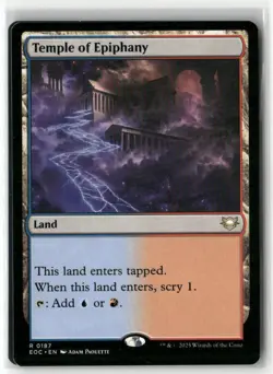 Temple of Epiphany 187 NM MTG Commander: Edge of Eternities Magic - Image 1