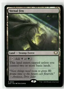 Vernal Fen 24 NM MTG Commander: Edge of Eternities Magic - Image 1