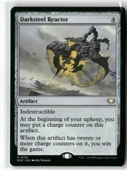 Darksteel Reactor 134 NM MTG Commander: Edge of Eternities Magic - Image 1