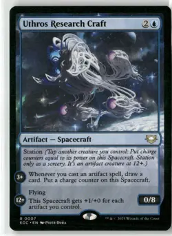 Uthros Research Craft 07 NM MTG Commander: Edge of Eternities Magic - Image 1