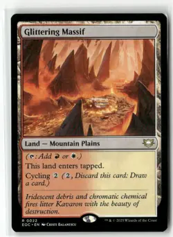 Glittering Massif 22 NM MTG Commander: Edge of Eternities Magic - Image 1