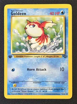 GOLDEEN - 53/64 - 1st Edition Jungle - Pokemon Card - Image 1