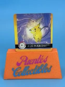 Pokemon Artbox Action Flipz 1999 Premier Edition #01 PIKACHU & RAICHU - Image 2