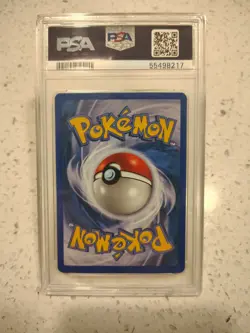 Pokemon Best Of Game Professor Elm Holo Promo #3 PSA 9 - Image 3