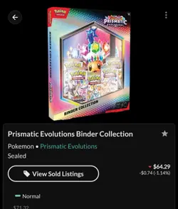Pokemon Center Lot 2x Sealed ETBs 1X Prismatic Binder & Prismatic Surprise Box - Image 5