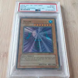 Vintage Yugioh PSA 10 🔥 Suijin MRD-027 Metal Raiders-1st Edition Grail TCG - Image 1