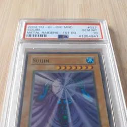 Vintage Yugioh PSA 10 🔥 Suijin MRD-027 Metal Raiders-1st Edition Grail TCG - Image 3