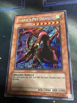 YuGiOh Harpie's Pet Dragon RP02EN093 Secret English Used Japan - Image 1