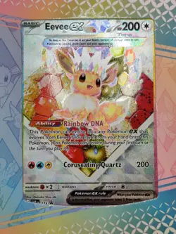 Pokemon TCG Prismatic Evolutions Super Premium Collection Promo Card Eevee Ex174 - Image 2