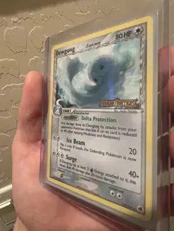 Dewgong Delta Species Reverse Holo Stamped Card 15/101 Dragon Frontiers - Image 2