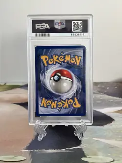 Pokemon Card 1st Edition Hitmonlee - Fossil Set No. 7/62- PSA 8 NM-MINT - Holo - Image 2
