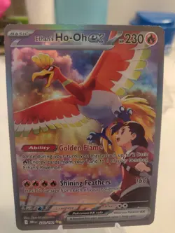 "Custom-Made"High Quality,Holo,Ethans Ho-oh Ex"Display-card" - Image 1