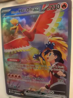 "Custom-Made"High Quality,Holo,Ethans Ho-oh Ex"Display-card" - Image 2