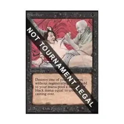 WOTC MtG Collector's Ed Sacrifice (CE) (U) EX - Image 1