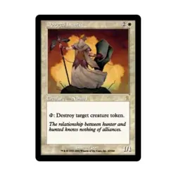 WOTC MtG Odyssey Dogged Hunter (R) (Foil) EX - Image 1
