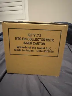 MTG FINAL FANTASY - Case 6x Collector Booster Display Box Magic Gathering-SEALED - Image 1