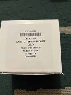 MTG Spiderman Welcome Deck 2 X Set Of 5 - SDCC 2025 Magic The Gathering IN HAND - Image 2